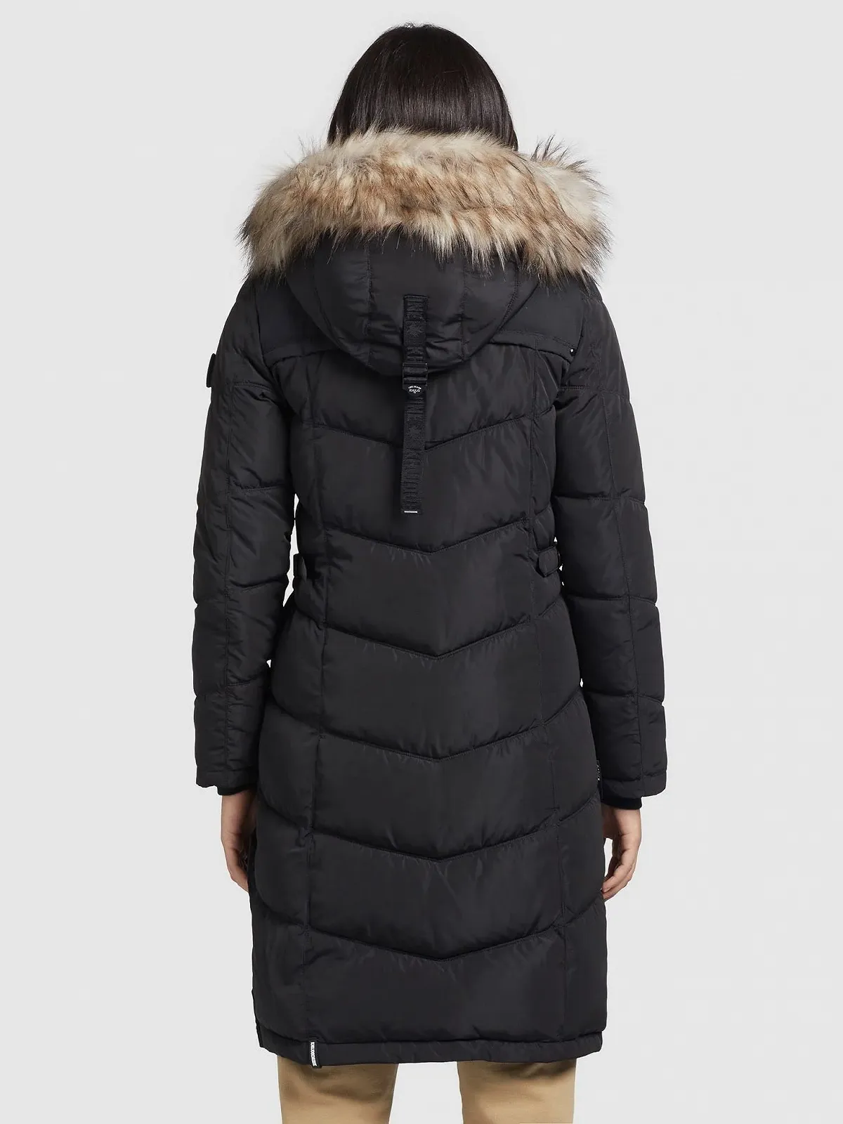 Пальто Khujo Lubeck Long5 Женское Утепленное с капюшоном, фото №4 Пальто Khujo Lubeck Long5 Женское Утепленное с капюшоном, фото №4