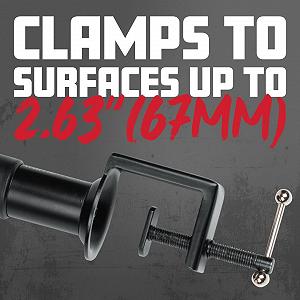 Подставка для ноутбука Gator Frameworks Универсальная с регулируемым по высоте настольным зажимом (GFWLAPTOP2500) synthetic.ua - Фото 1