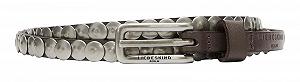 Ремінь Liebeskind Berlin I 10 мм STUDDED BELTS Вичищена Шкіра Камінь, камінь - Фото 1
