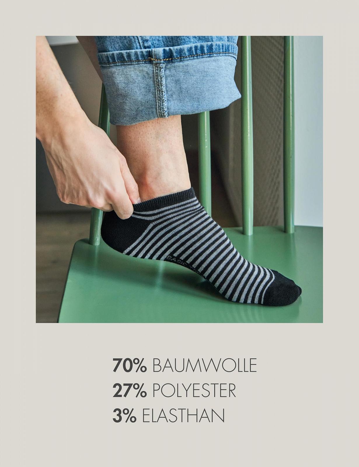 Носки Trainer Basic Treasure 12 пар Хлопковые дышащие короткие носки унисекс, фото №6