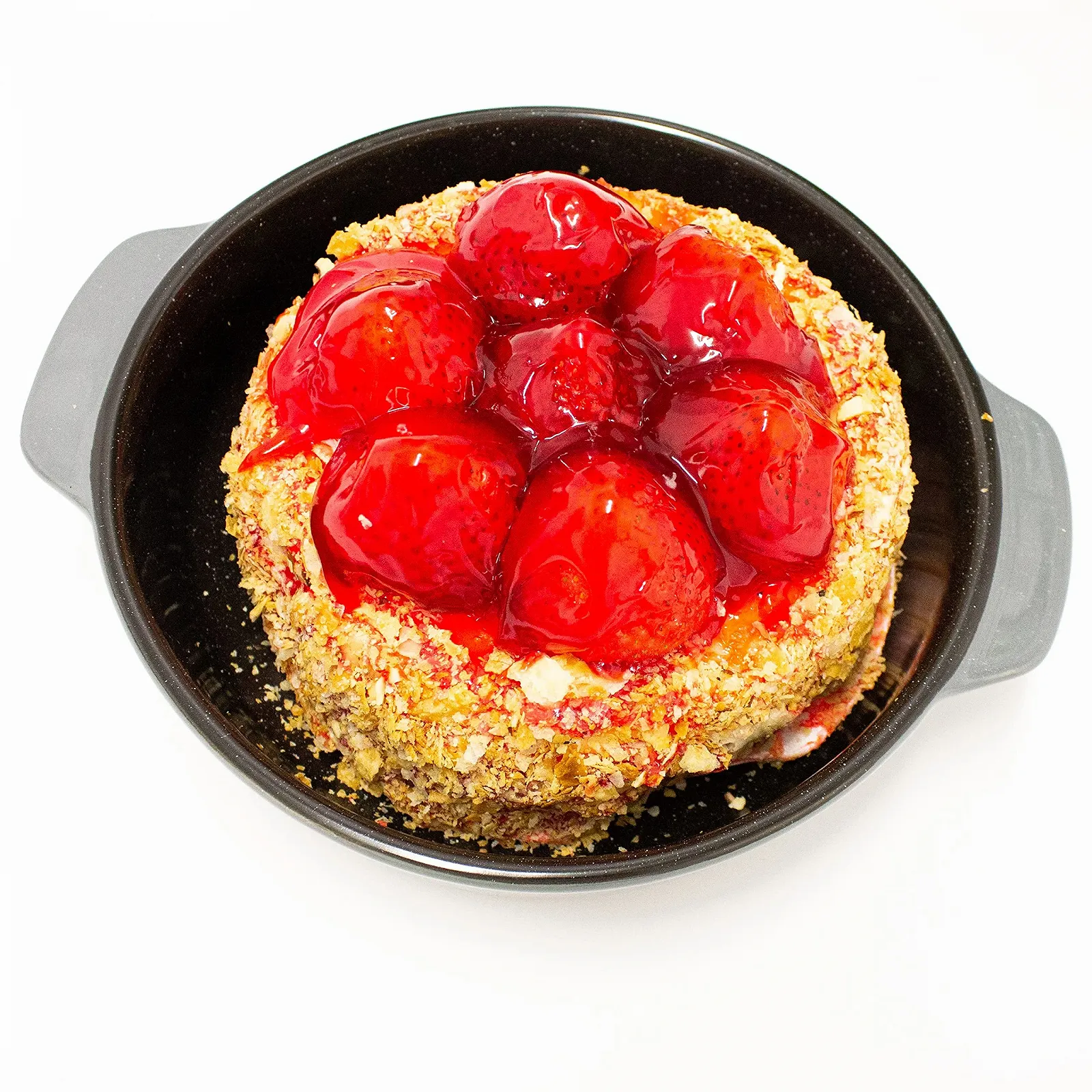 Форма для запікання BergHoff 1697009 кругла кам'яна кераміка 27 x 27 x 6.5 см, фото №8