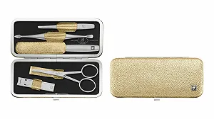 Набор для маникюра Zwilling Twinox 5 предметов в футляре Золотой - Фото 1