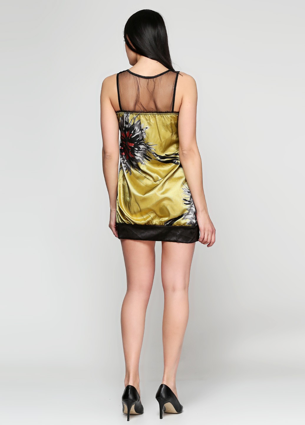 Платье MTP one size Черный (CH-ПЛ12_Black-Yellow), фото №2