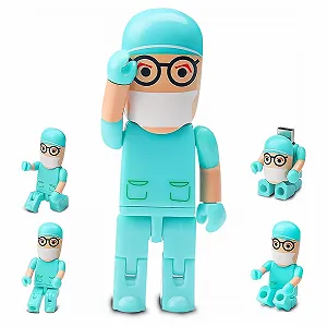 Купити USB-флеш-накопичувач Cartoon Doctor 64GB USB 2.0 Green - Фото 1 USB-флеш-накопичувач Cartoon Doctor 64GB USB 2.0 Green - Фото 1
