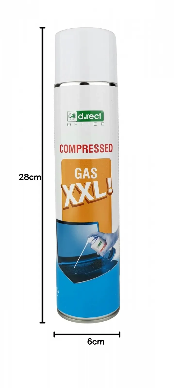 Стиснене повітря D.RECT 600 мл, фото №8 Стиснене повітря D.RECT 600 мл, фото №8