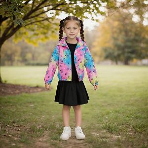 Софтшелл Куртка Sfwqoifou Дитяча Легка Outdoor для Дівчинки synthetic.ua - Фото 1