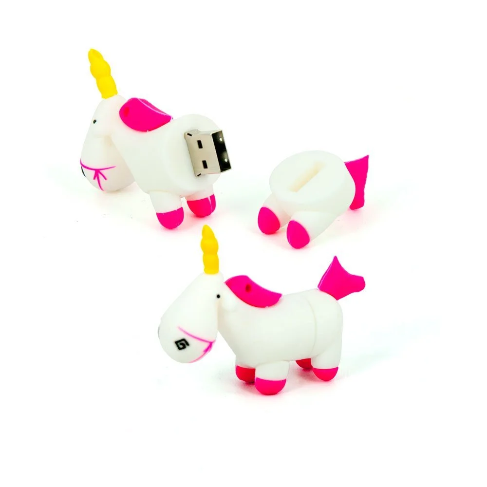 USB-накопичувач Unicorn 16 ГБ Єдиноріг Біло-рожевий, фото №3