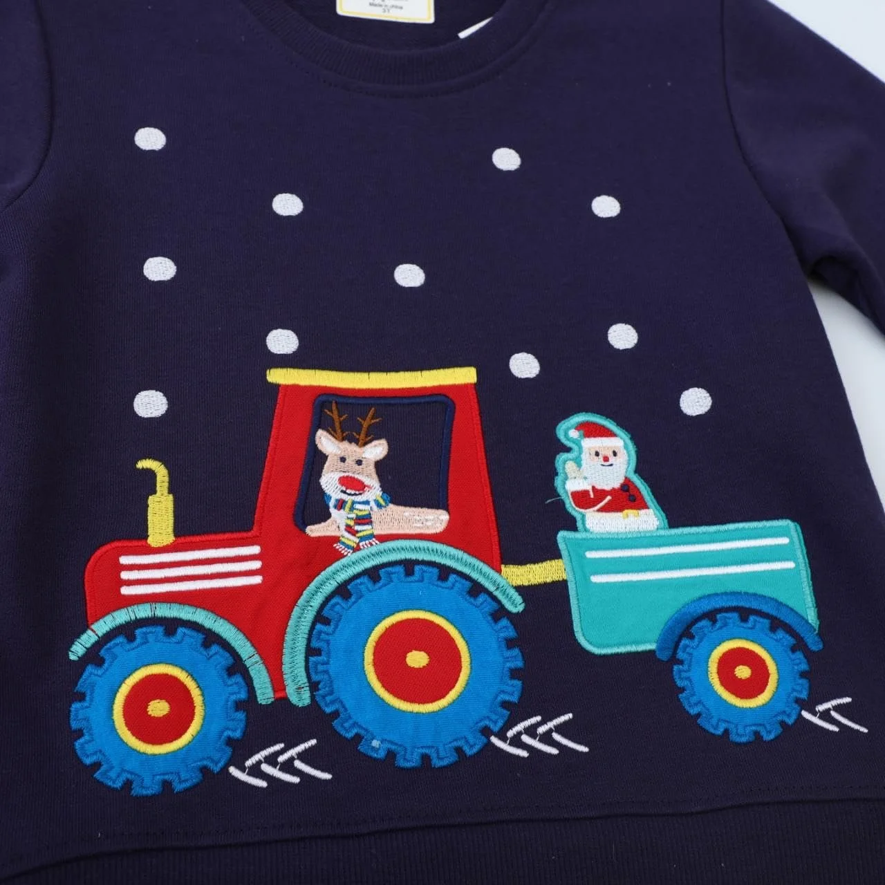 Джемпер Різдвяний для хлопчиків Різдвяний джемпер з довгими рукавами, фото №4 Джемпер Різдвяний для хлопчиків Різдвяний джемпер з довгими рукавами, фото №4