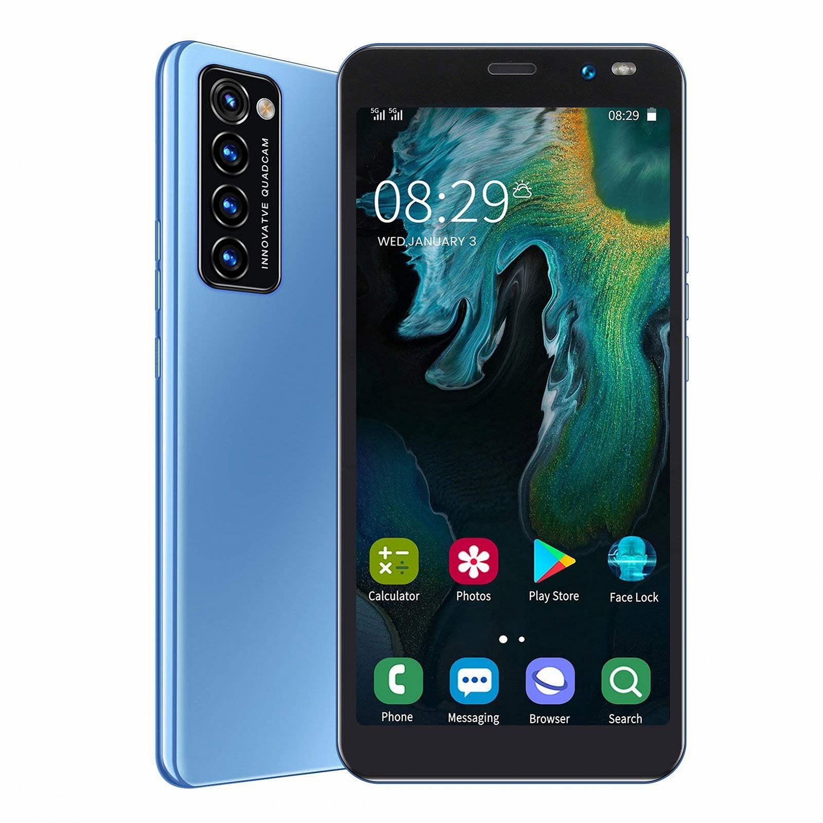 Смартфон LANDVO 5.45" 512MB RAM 4GB ROM Dual SIM Синій, фото №6