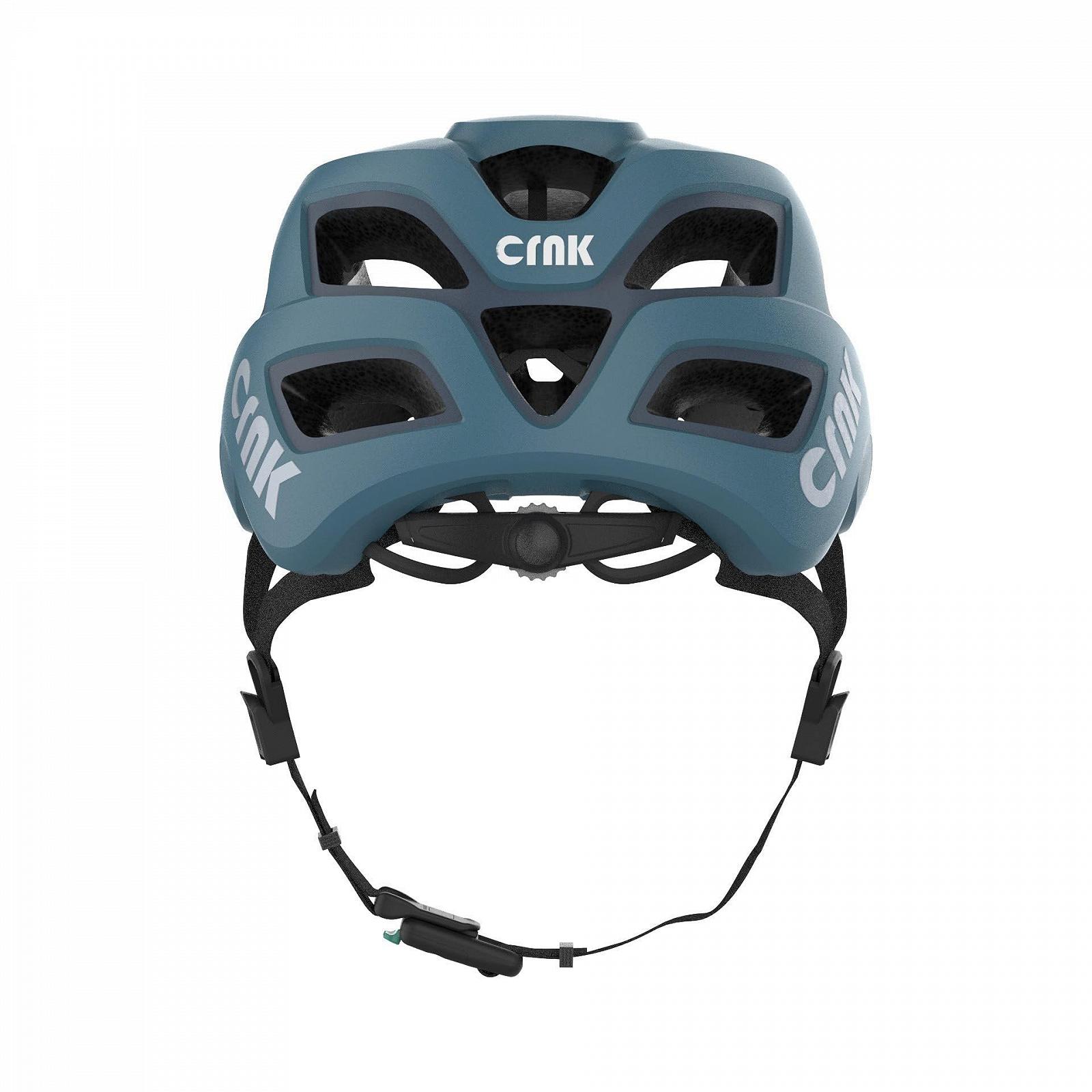 Шолом велосипедний CRNK Veloce, легкий, стильний, безпечний, регульований, вентильований, унісекс, чорний, фото №7