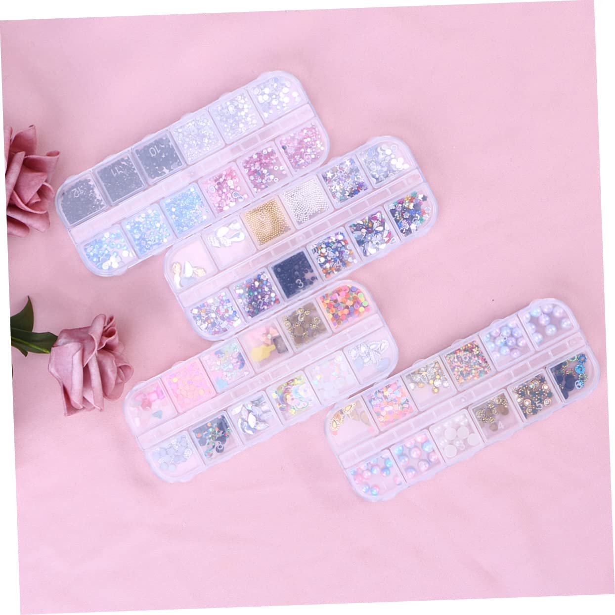 Блискітки для нігтів Healeved, фото №9 Блискітки для нігтів Healeved, фото №9