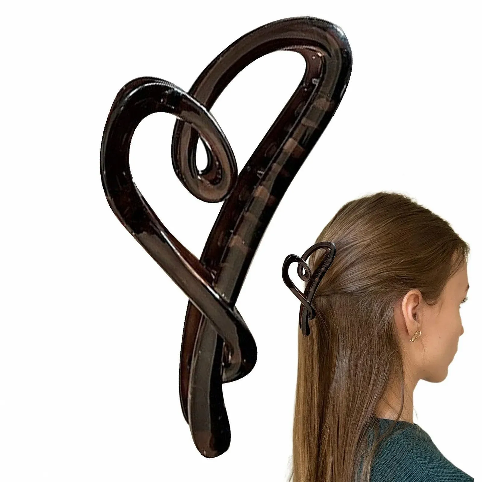 Заколка для волос Сердцевидная Стильная Милая Сердцевидная Аксессуар для волос Элегантная Форма любви Нескользящие Матовые Зажимы для волос Романтический Дизайн сердца Сильная фиксация для густых волос, фото №9 Заколка для волос Сердцевидная Стильная Милая Сердцевидная Аксессуар для волос Элегантная Форма любви Нескользящие Матовые Зажимы для волос Романтический Дизайн сердца Сильная фиксация для густых волос, фото №9