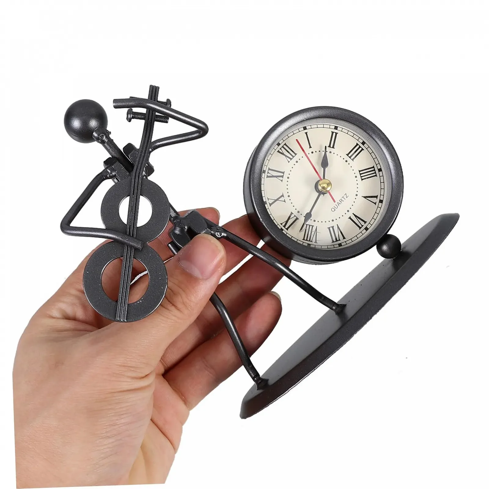 Настільний годинник MUCKLILY Вінтажний настільний Маленький, фото №4 Настільний годинник MUCKLILY Вінтажний настільний Маленький, фото №4