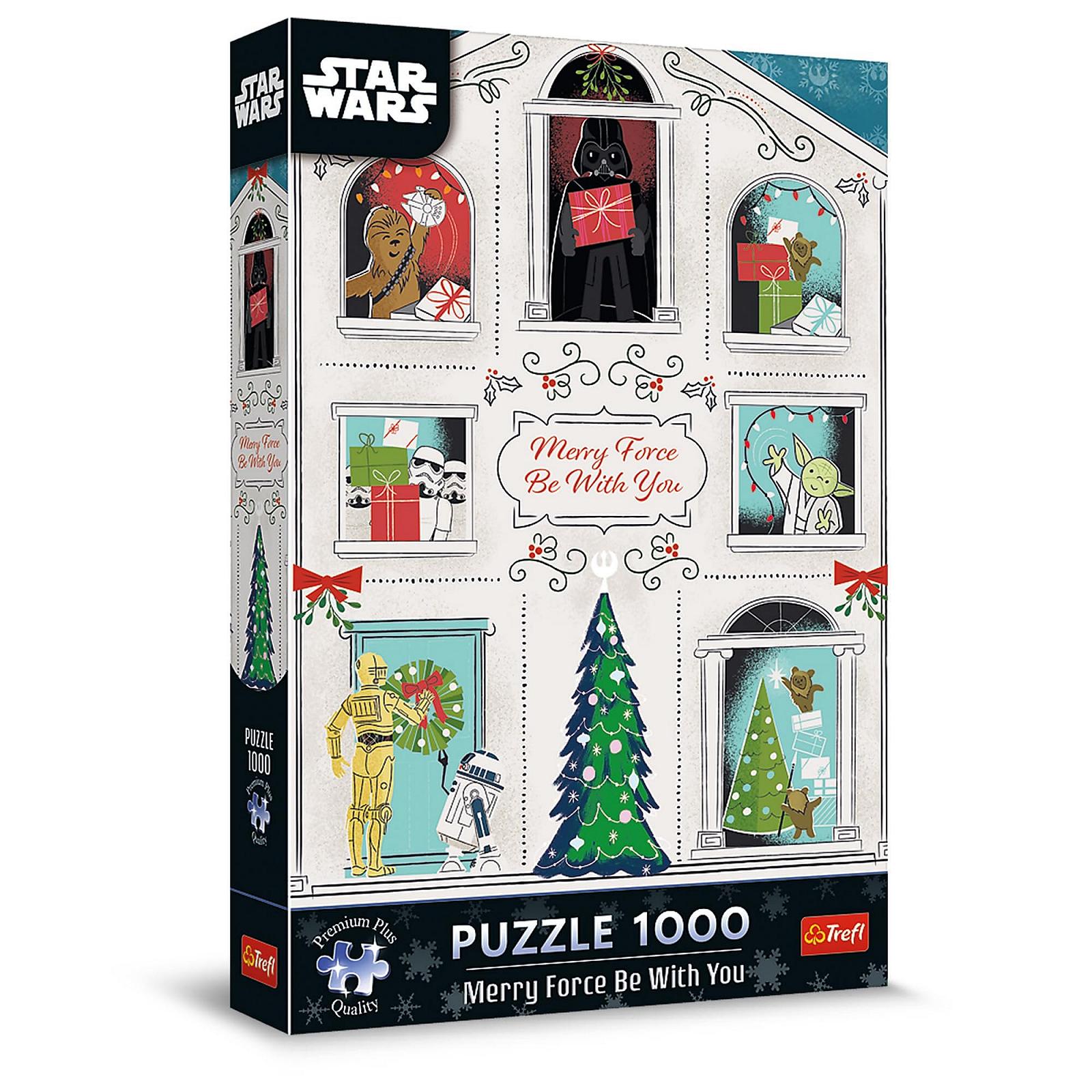 Пазл Trefl Premium Plus Star Wars Christmas May the Power of Christmas Be with You 1000 деталей, фото №1