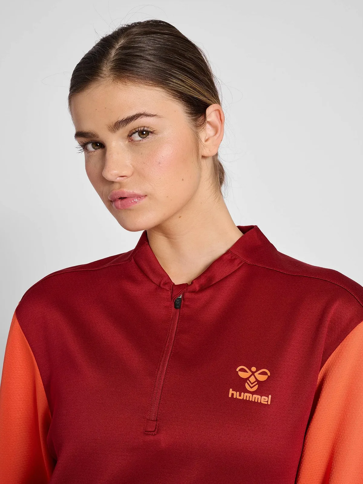 Женская Толстовка Hummel Hmlongrid 1/2 Zip Poly Sweat Wo, фото №8