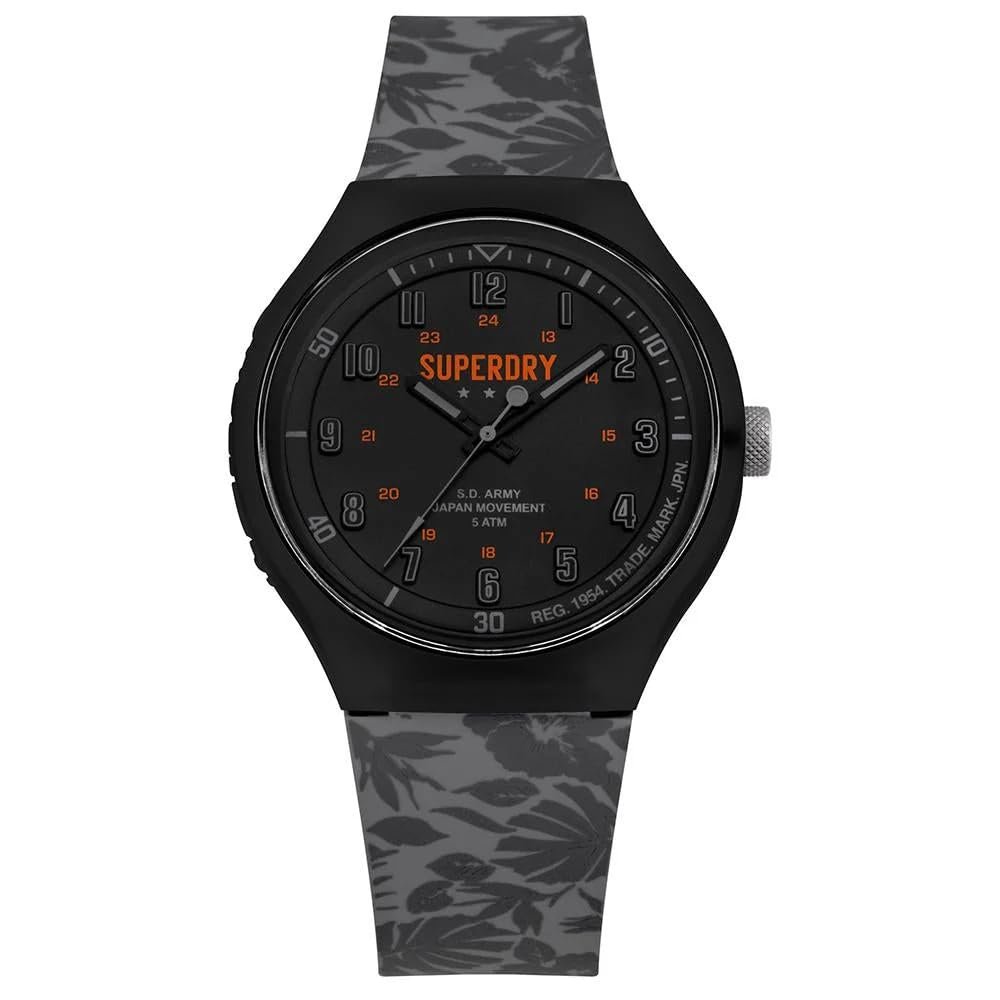 Чоловічий аналоговий годинник Superdry SYG225E з силіконовим ремінцем, фото №1
