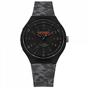 Чоловічий аналоговий годинник Superdry SYG225E з силіконовим ремінцем - Фото 1