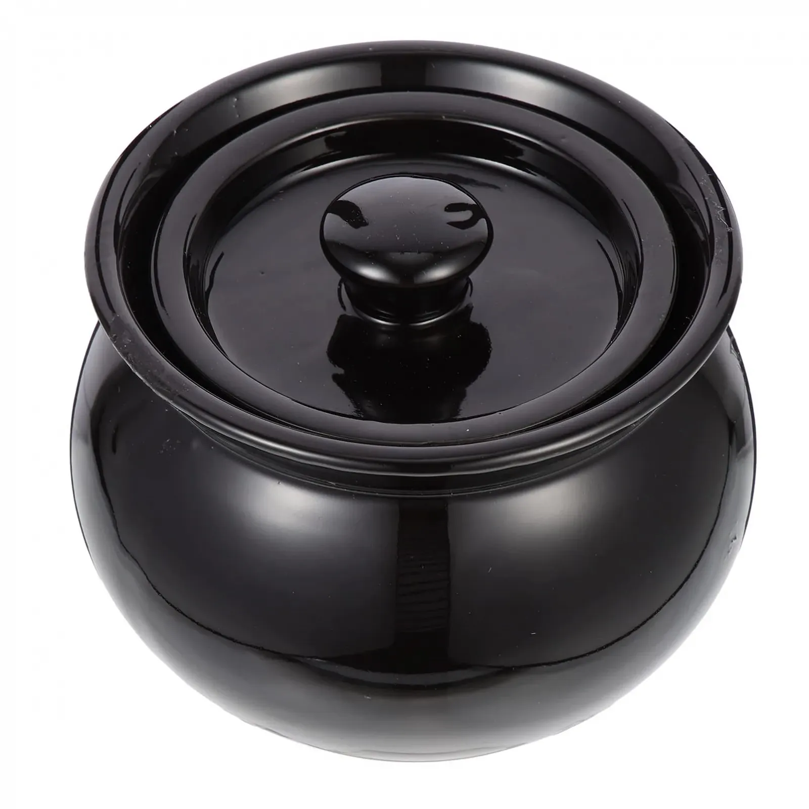 Каструля-кокотниця OUNONA Глиняна керамічна 500 мл з кришкою Індукційна, фото №1 Каструля-кокотниця OUNONA Глиняна керамічна 500 мл з кришкою Індукційна, фото №1