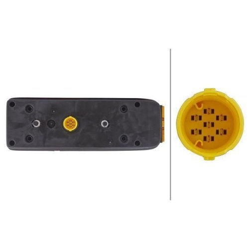 Задній ліхтар HELLA 2VP 340 930-031 для DAF JAEGER DOLL лівий, фото №2