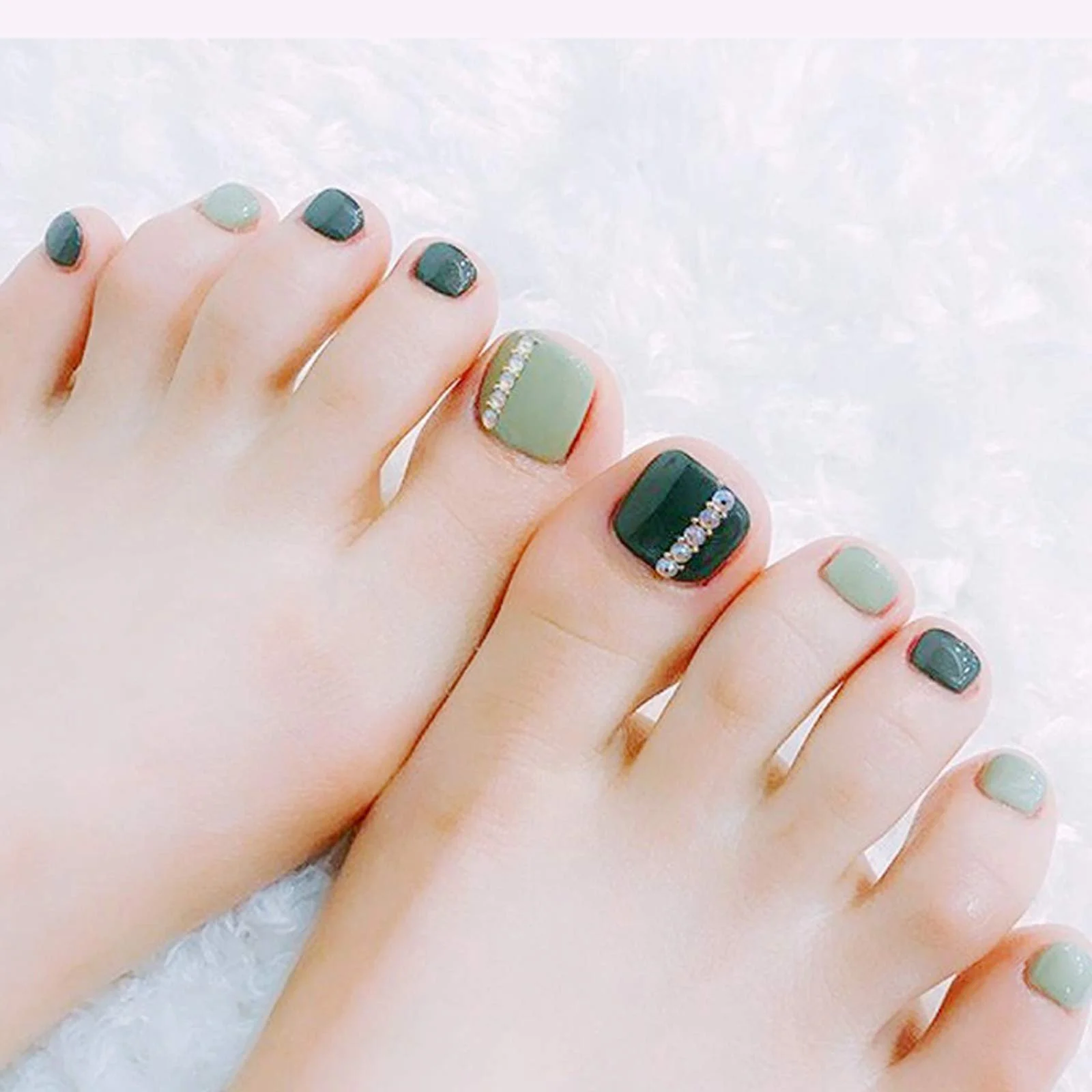 Стразы для ногтей Jie Du 1440 шт., прозрачные AB-бриллианты, смешанные цвета, фото №5