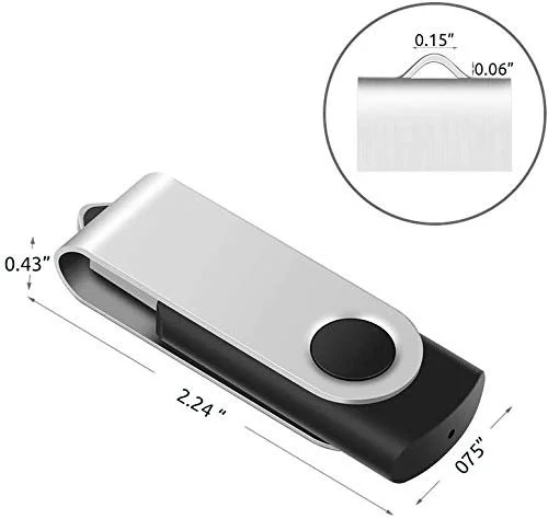 USB-накопичувачі 1GB High Speed USB 2.0 Metal Swivel (10 шт.) Black, фото №4 USB-накопичувачі 1GB High Speed USB 2.0 Metal Swivel (10 шт.) Black, фото №4