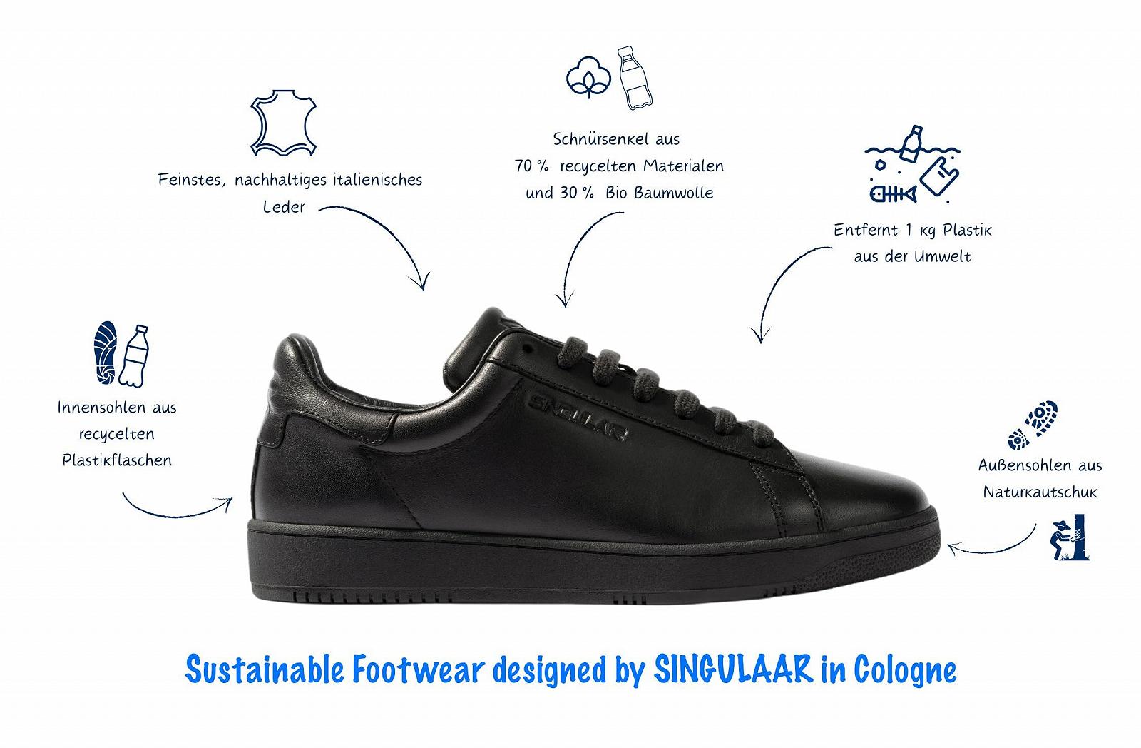 Кросівки SINGULAAR Starwalker Nachhaltige Premium Leather Унісекс, фото №2