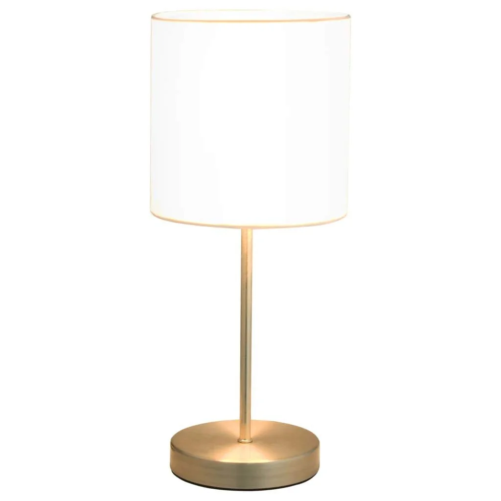 Настільна лампа Tidyard Touch Sensor E14 White/Silver Комплект 2 шт., фото №6