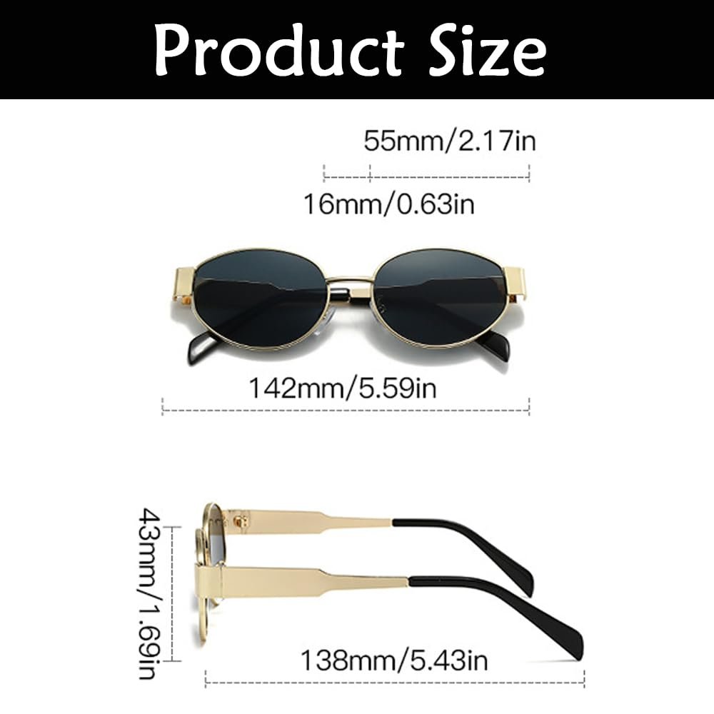 Сонцезахисні окуляри Ретро Поляризовані UV400 Прямокутна оправа Тінь, фото №5