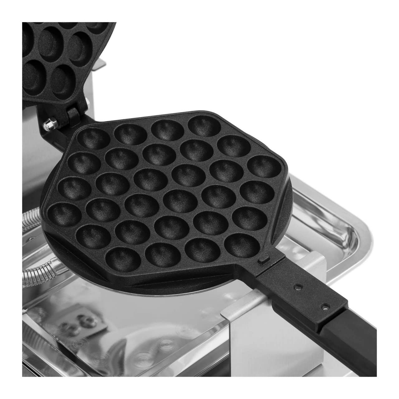 Вафельниця Royal Catering Bubble RCWM-2800-B 2 x 1400 Вт 50-250 °C Таймер: 0-5 хв, фото №3
