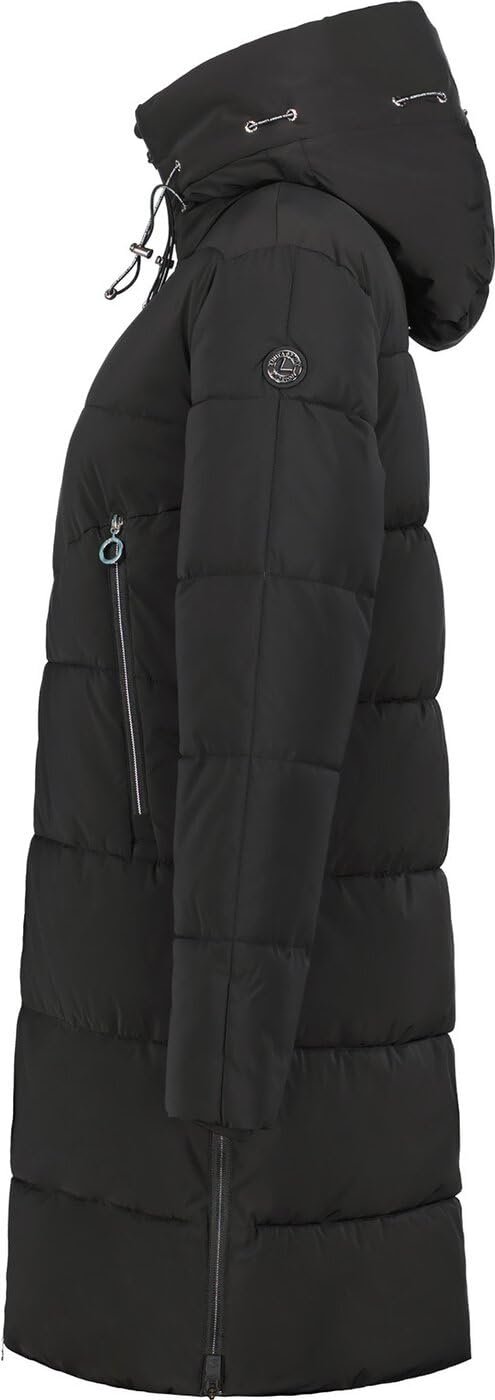 Пальто Luhta Inkoo Чорний, фото №3 Пальто Luhta Inkoo Чорний, фото №3