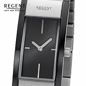 Часы Regent Dmenuhr Clasp / Hoop Steel GM-2101, серебристый/черный synthetic.ua - Фото 1