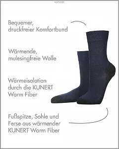 Колготки KUNERT Warm Up с согревающим эффектом synthetic.ua - Фото 1