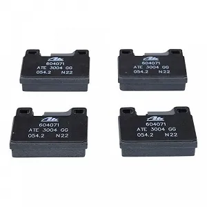 Комплект гальмівних колодок, дискове гальмо ATE 13.0460-4071.2 для PORSCHE, задня вісь synthetic.ua - Фото 1