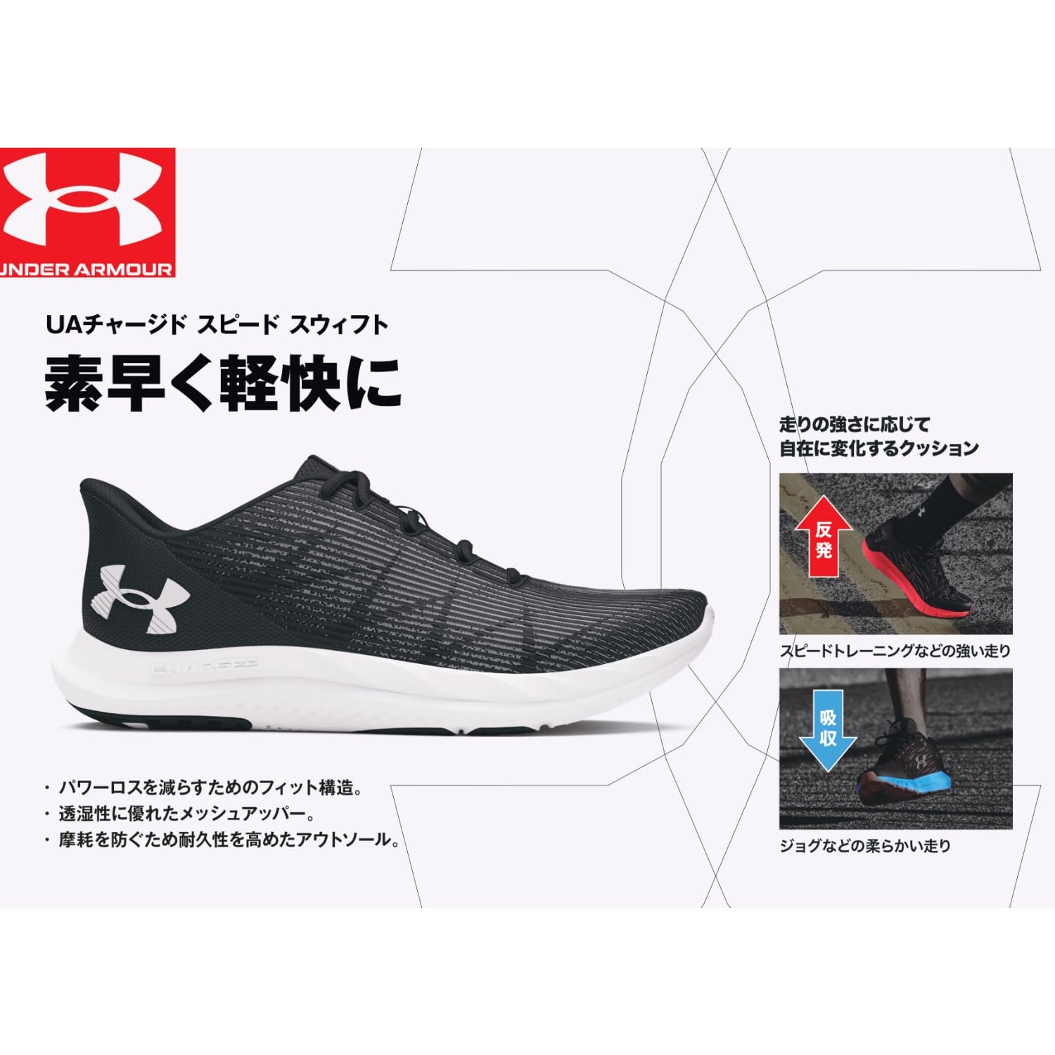 Кросівки Under Armour Speed Swift Чоловічі, фото №6