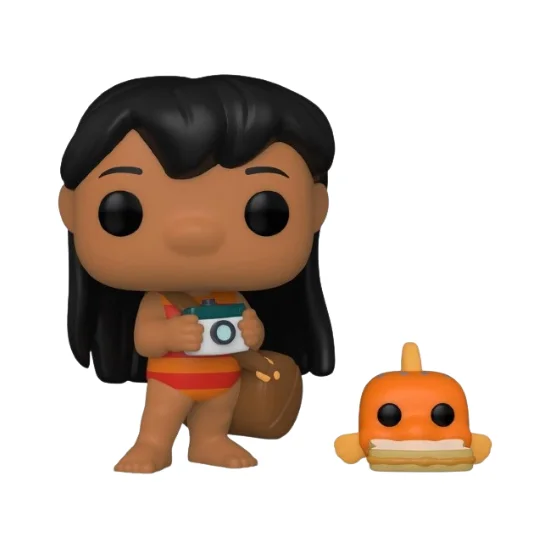Фігурка Ліло та Стіч Ліло з Пуджем Lilo & Stitch Lilo With Pudge Фанко поп Funko Pop іграшка 10 см # 1047, фото №3 Фігурка Ліло та Стіч Ліло з Пуджем Lilo & Stitch Lilo With Pudge Фанко поп Funko Pop іграшка 10 см # 1047, фото №3