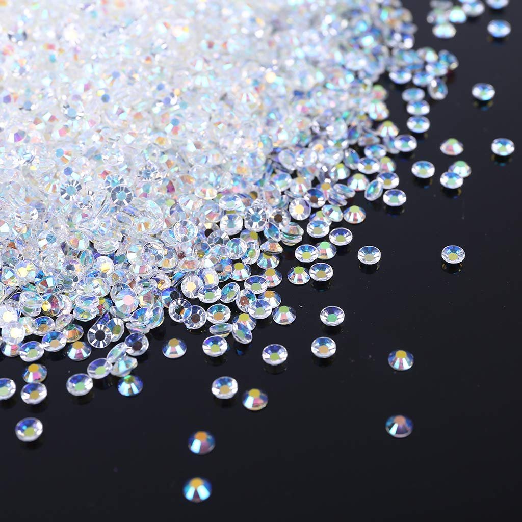 Стразы Круглые Белые 3 мм, 5000 шт, фото №3
