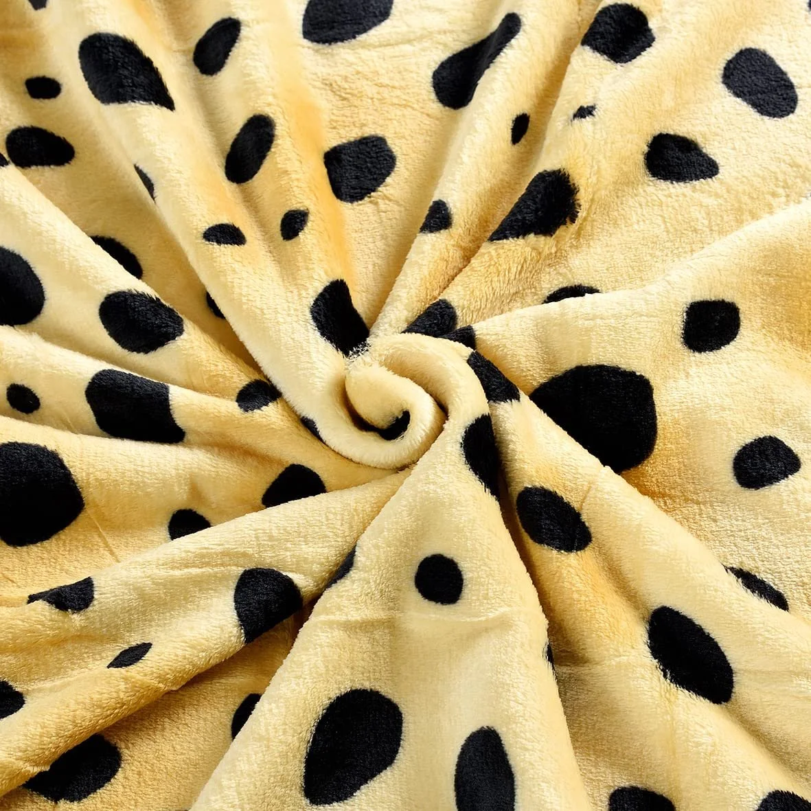 Плед FEBE Cuddly Leopard из микрофибры для дивана, 130 x 180 см, фото №2