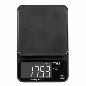 Купити Ваги кухонні TFA Dostmann Cookie 50.2009 до 5 kg чорні - Фото 1 Ваги кухонні TFA Dostmann Cookie 50.2009 до 5 kg чорні - Фото 1