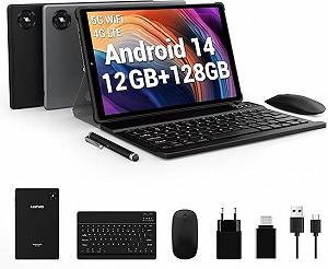 Планшет 10.1" Full HD FASTWD M820 12/128GB 4G 2-SIM 8 ядер Android 14 8000 mAh Black - Фото 1