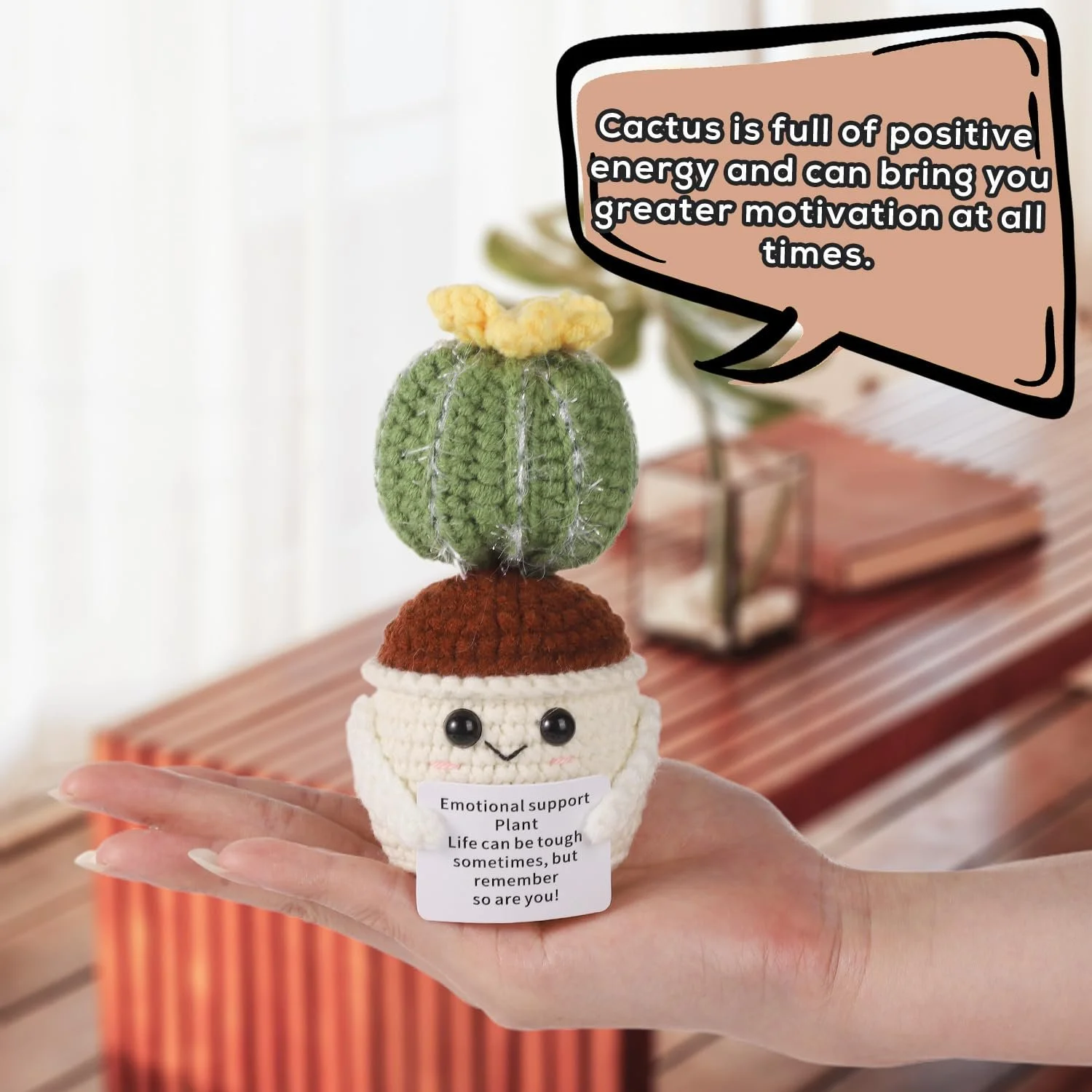 Игрушка lasuroa Crochet Cactus 11 см Positive Potato, фото №5 Игрушка lasuroa Crochet Cactus 11 см Positive Potato, фото №5
