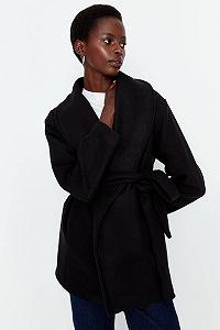 Пальто TRENDYOL Basic Однотонний synthetic.ua - Фото 1