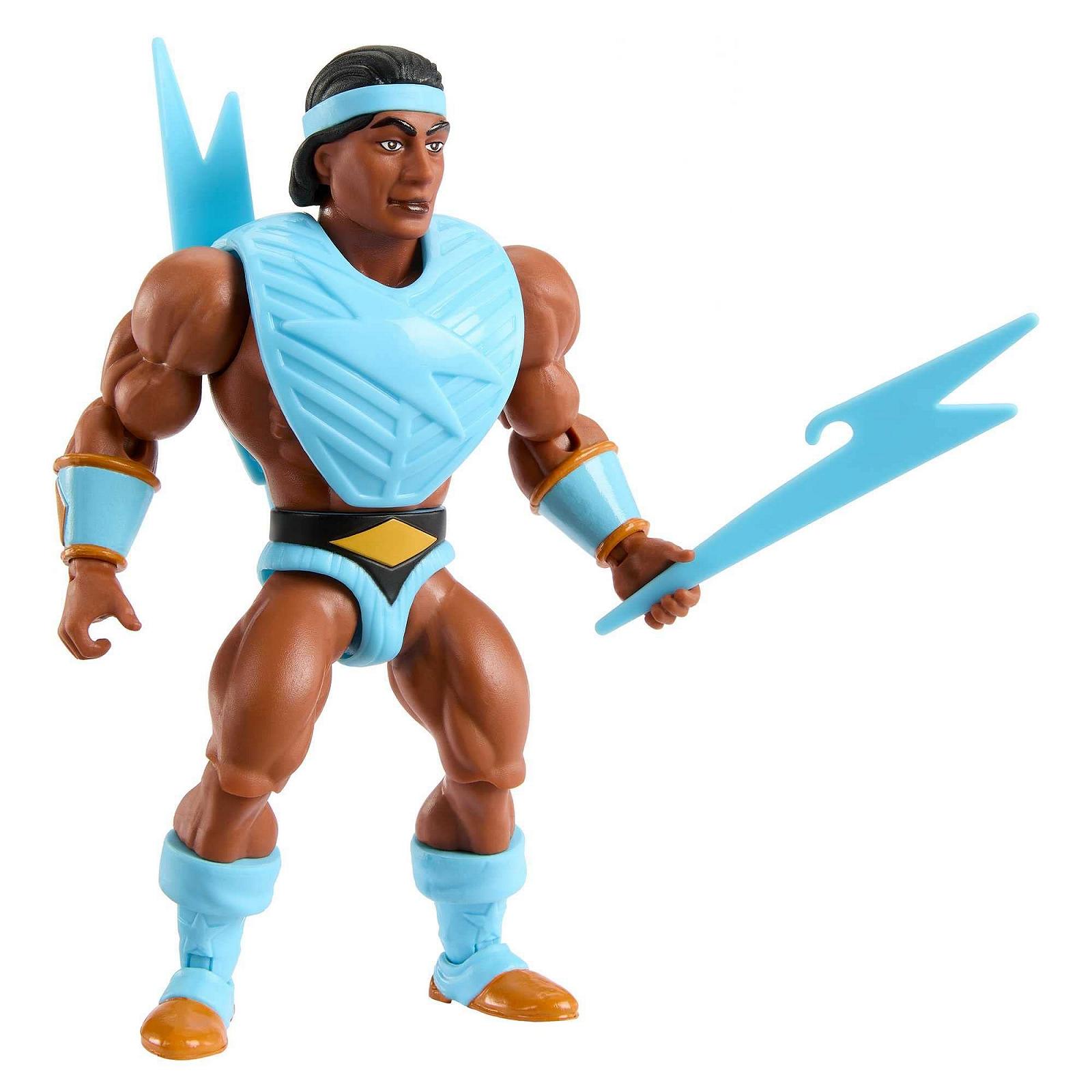 Фігурка MASTERS OF THE UNIVERSE Bolt-Man HKM66, прибл. 14 см, 16 шарнірів, Ретро-упаковка, міні-комікс, фото №3