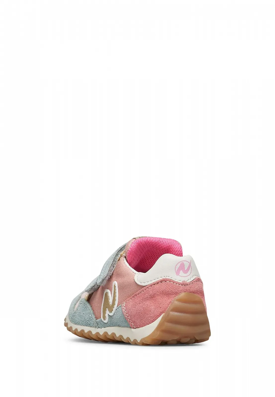 Пинетки Naturino Sammy 2 Vl. Suede / Net Серый Bermuda, фото №2