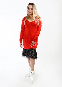 Платье 3SUISSES S Красный (GDG-93756-Red) synthetic.ua - Фото 1