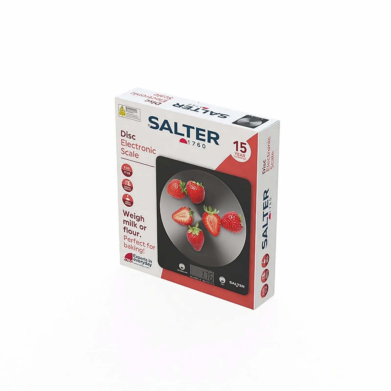 Кухонні ваги Salter Digital 5000 г Чорні, фото №3 Кухонні ваги Salter Digital 5000 г Чорні, фото №3