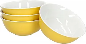 Миска Ritzenhoff & Breker Doppio Набор 4 шт. Желтый, 11 см диаметр, 4.5 см высота synthetic.ua - Фото 1