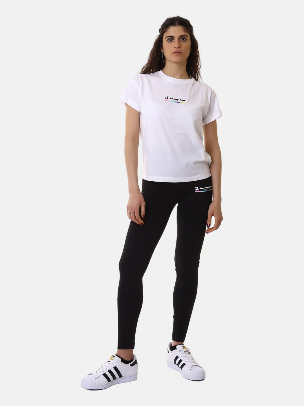 Лосини leggings 117107-KK001 Champion Чорний S, фото №3
