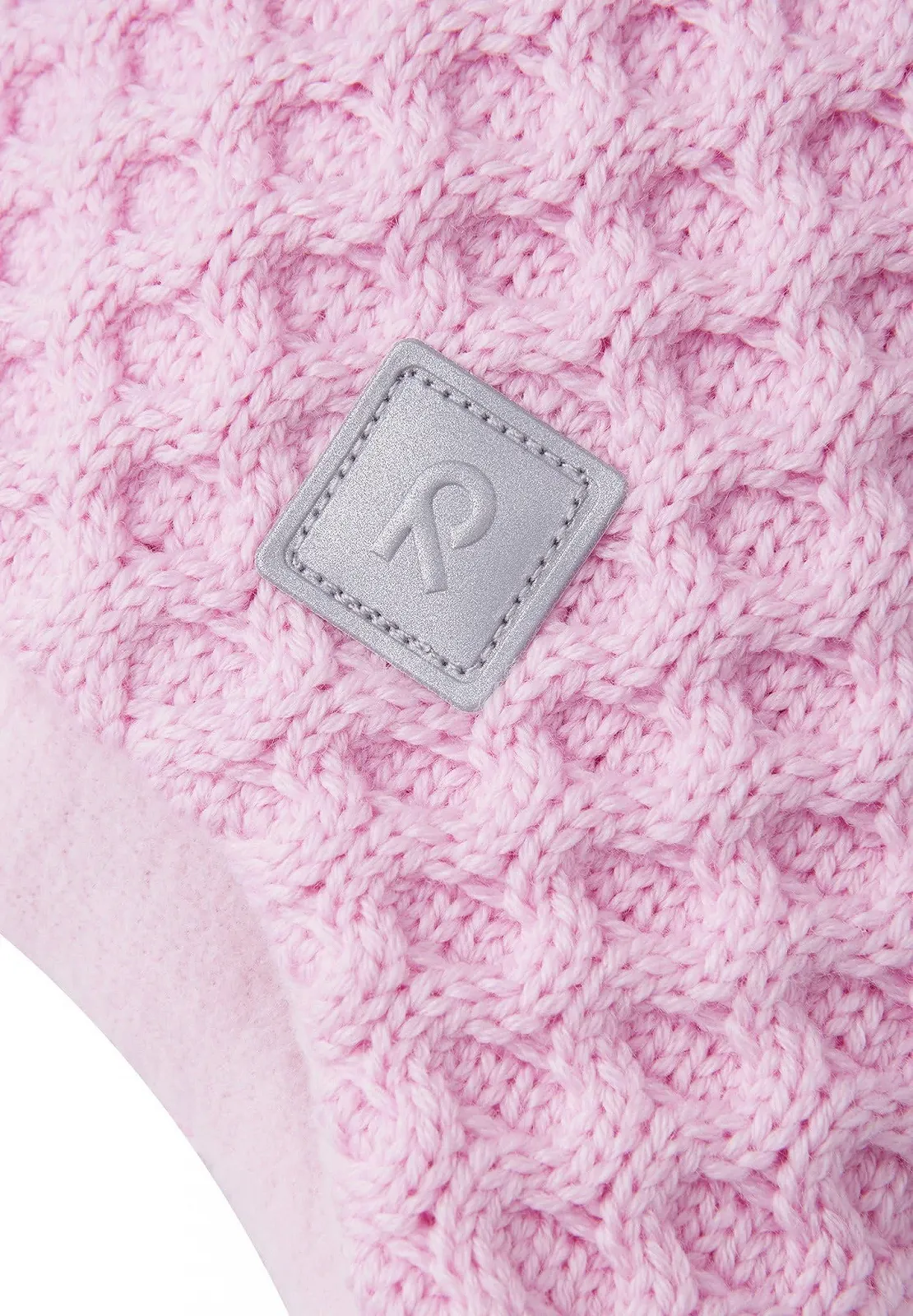 Шапка Reima Nunavut Рожевий 46, Блідо-рожевий, фото №5