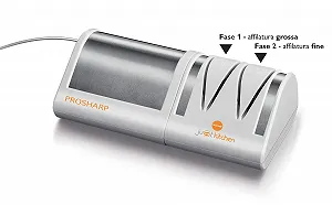 Точилка для ножів електрична Macom Just Kitchen Prosharp 827 White and Steel synthetic.ua - Фото 1