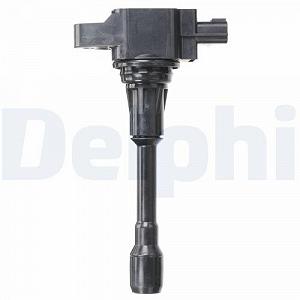 Катушка зажигания DELPHI GN10241-12B1 для NISSAN RENAULT INFINITI, для цилиндра 1 synthetic.ua - Фото 1